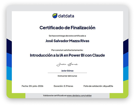 Certificados e insignias para validar tu experiencia